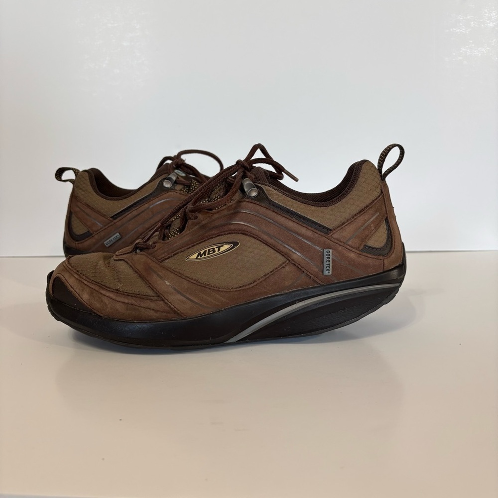 MBT Women Tan and‎ Brown Athletic Shoes